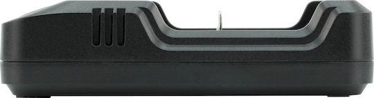 Ansmann Lithium 2 USB Φορτιστής 2 Μπαταριών Li-ion/Ni-MH Μεγέθους AA/AAA/18650