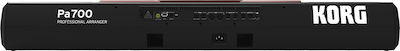 Korg Arrangeur Pa700 mit 61 Dynamisch Tasten mit Notenständer Schwarz