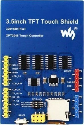 Waveshare Display 3.5" Touch LCD Shield για Arduino