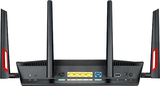 Asus DSL-AC88U VDSL2 Drahtlos Wi‑Fi 5 mit 4 Anschlüssen Gigabit Ethernet