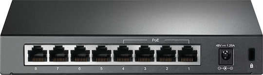 TP-LINK TL-SF1008P v5 Negestionat L2 PoE Switch cu 8 Porturi Ethernet