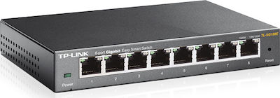 TP-LINK TL-SG108E v3 Gestionat L2 Switch cu 8 Porturi Gigabit (1Gbps) Ethernet