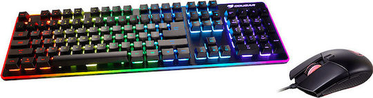Cougar Deathfire EX Gaming Tastatură cu iluminare RGB (Engleză US)
