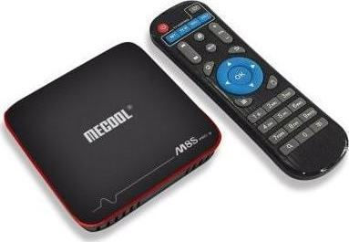 TV-Box Mecool M8S PRO W 1800440 4K UHD mit WiFi USB 2.0 2GB RAM und 16GB Speicherplatz mit Betriebssystem Android 7.1