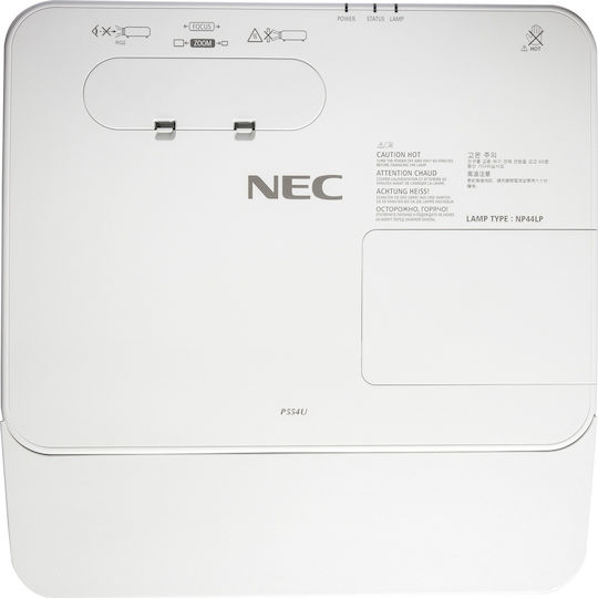 Nec P554U 60004329 Proiector 3LCD Full HD Lampă Simplă cu Difuzoare Incorporate Alb