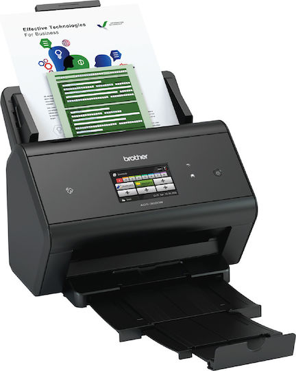 Brother ADS-3600W Flatbed / Sheetfed Scanner A4 με WiFi