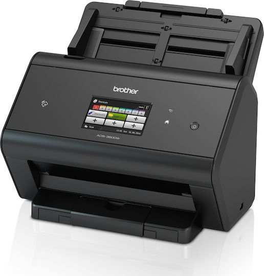 Brother ADS-3600W Flatbed / Sheetfed Scanner A4 με WiFi
