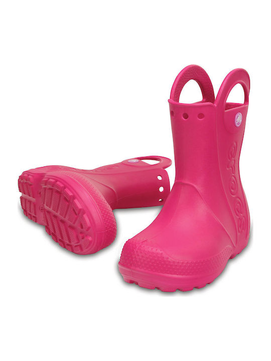 Kids Wellies Handle It Fuchsia