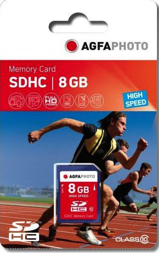 AgfaPhoto SDHC 8GB U1 V10 High Speed