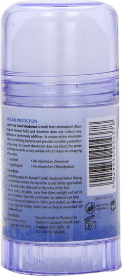 Optima Naturals Ice Guard Αποσμητικός Κρύσταλλος σε Stick 120gr