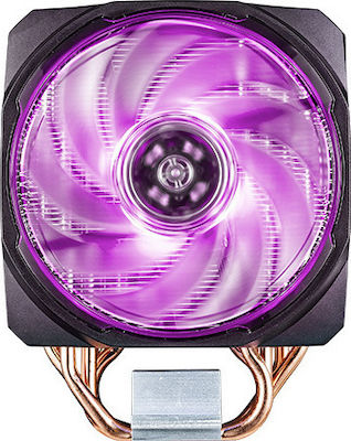 CoolerMaster MasterAir MA610P Ψύκτρα Επεξεργαστή Διπλού Ανεμιστήρα για Socket AM4/115x/AM3/AM3+ με RGB Φωτισμό