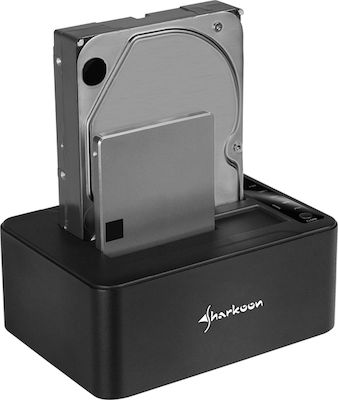Sharkoon QuickPort Duo Clone USB 3.1 Type C