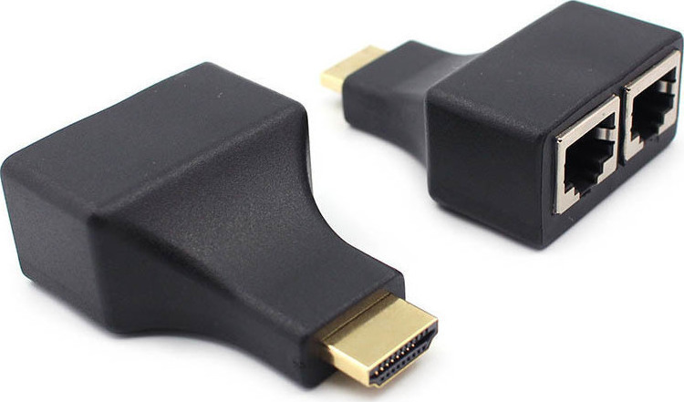 HDMI male - 2x RJ-45 female - Skroutz.gr