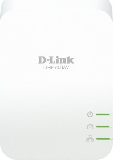D-Link DHP-601AV Powerline Двойно Комплект за Жична Връзка и Порт Гигабитов Ethernet