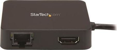 StarTech USB-C Докинг станция с HDMI 4K PD Ethernet Черен (DKT30CHD)