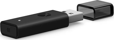 Microsoft XBOX ONE Wireless Adapter for Windows 10 (2018 Edition) Преобразувател за Компютър в Черен цвят