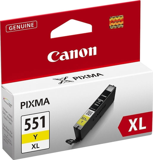 Canon CLI-551XL Original InkJet Printer Ink Yellow (6446B001)