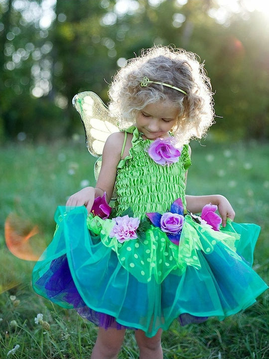 Αпликация за детски карнавални костюми Fairy Blossom Deluxe Dress