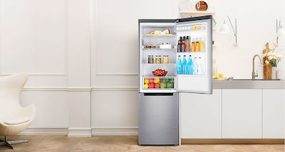 Samsung RB30J3000SA/EF Ψυγειοκαταψύκτης 321lt NoFrost Υ178xΠ60xΒ67εκ. Inox