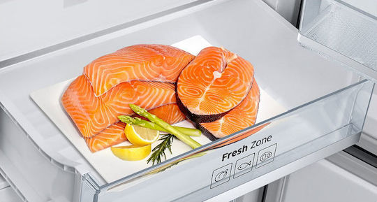 Samsung 376лт NoFrost В201xШ60xД67.5см. Inox RB37J500MSA