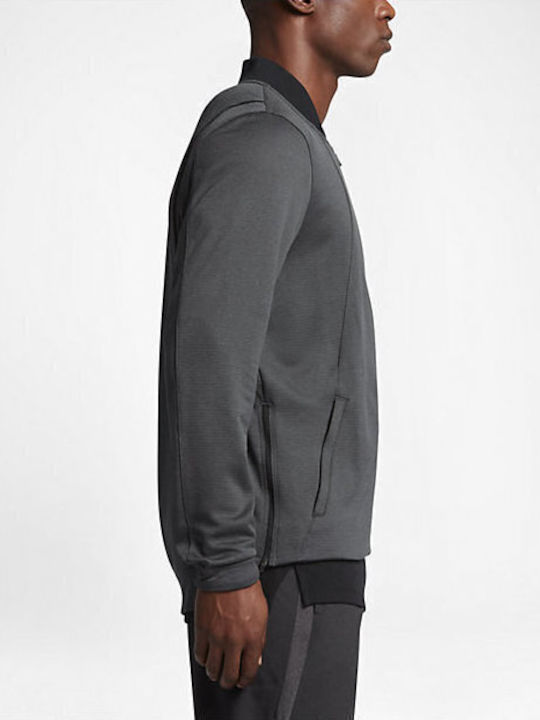 Dry JKT HPRELT Showtime Men's Fleece Jacket Gray