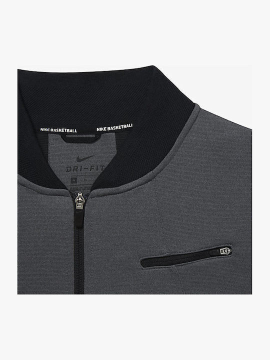 Dry JKT HPRELT Showtime Men's Fleece Jacket Gray