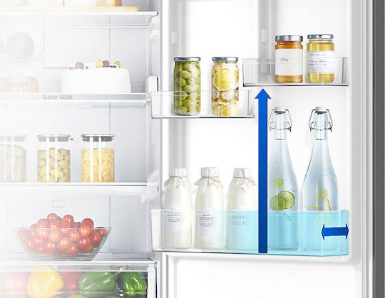 Samsung 339лт NoFrost В185xШ60xД67см. Inox RB33J3030SA