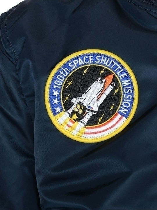 Flight MA-1 VF Nasa Jacket Bomber Navy Blue