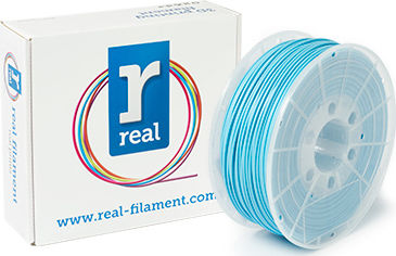 Real Filament ABS 3D Printer Filament 2.85mm Light Blue 1kg 1τμχ (Spool)