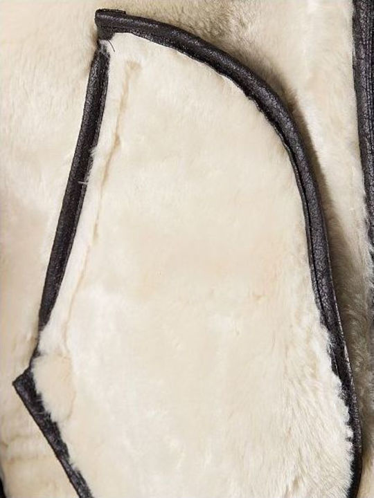 B3 FL Winter Faux Leather Jacket Black