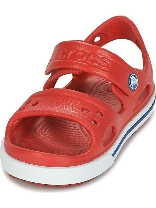 Crocband II Children's Anatomical Beach Shoes Red