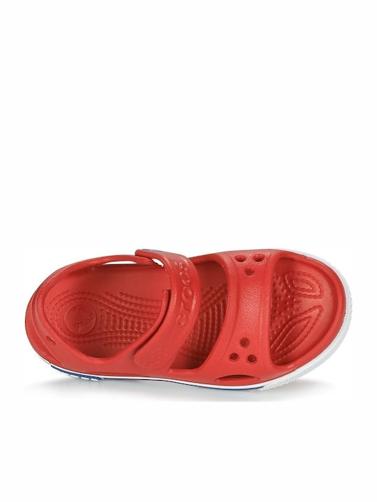 Crocband II Children's Anatomical Beach Shoes Red