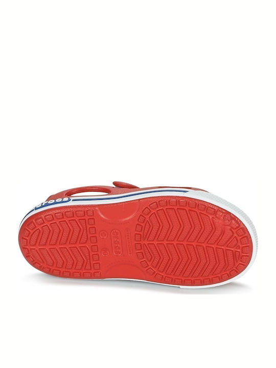 Crocband II Children's Anatomical Beach Shoes Red