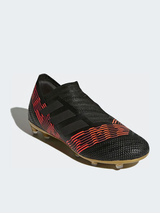 Nemeziz 17 + 360 Agility Firm Ground Boots FG Kids Soccer Cleats Molded Outsole Black