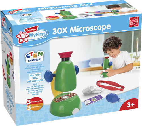 Edu Toys Μικροσκόπιο 30X STEM Μικροσκόπιο για 3+ Ετών