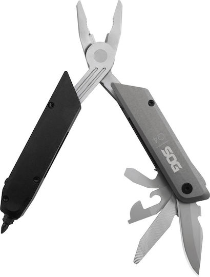 Sog Baton Q4 Мултифункционален Инструмент Черен