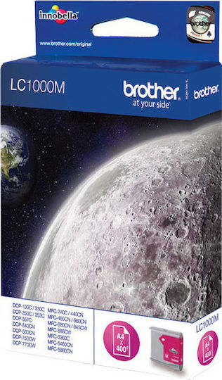 Brother LC1000 Original InkJet Printer Ink Magenta (LC-1000M)