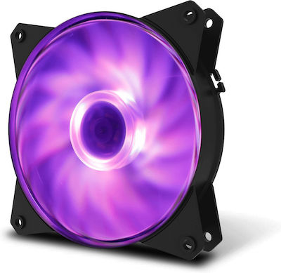 CoolerMaster MasterFan MF121L RGB Case Fan 120mm (1200rpm / 32cfm) με Σύνδεση 3-Pin