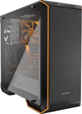 Be Quiet Dark Base 700 Gaming Midi Tower Κουτί Υπολογιστή με Πλαϊνό Παράθυρο και RGB Φωτισμό Μαύρο