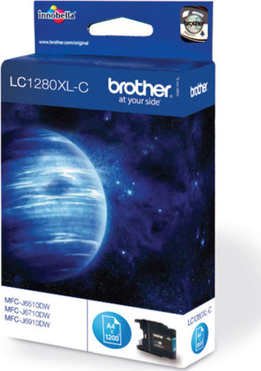 Brother LC1280XL Original InkJet Printer Ink Cyan (LC-1280XLC)