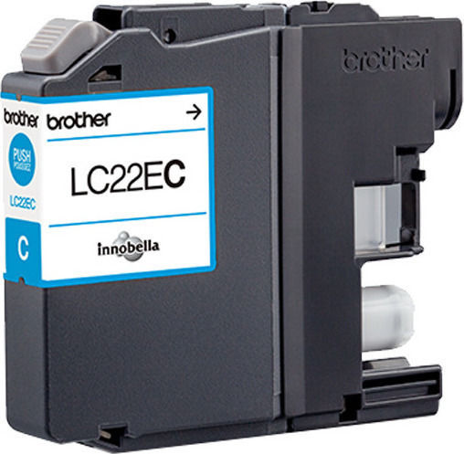 Brother LC22E Original InkJet Printer Ink Cyan (LC-22EC)