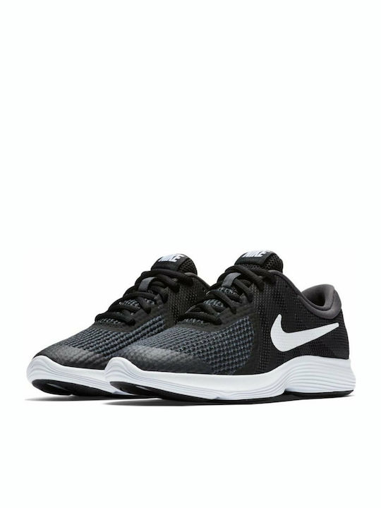Revolution Revolution 4 GS Kids Sports Shoes Running with Laces Black / White / Anthracite