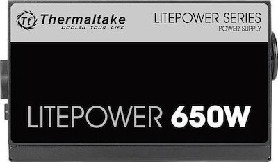 Thermaltake Litepower 650W Computer Power Supply Full Wired