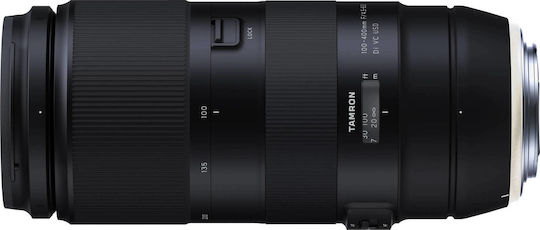 Tamron Full Frame Φωτογραφικός Φακός 100-400mm f/4.5-6.3 Di VC USD Tele Zoom για Canon EF Mount Μαύρος
