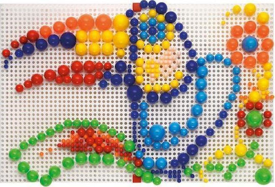 Quercetti Пластмасова Конструктивна Игра Fantacolor Modular 2 за Деца 4+ години+ Години