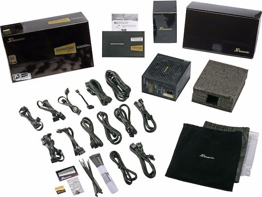 Seasonic Prime Ultra 650W Μαύρο Τροφοδοτικό Υπολογιστή Full Modular 80 Plus Gold