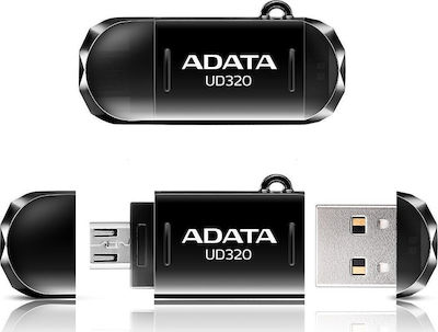 Adata UD320 32GB USB 2.0 Stick mit Verbindung USB-A & Micro-USB-B