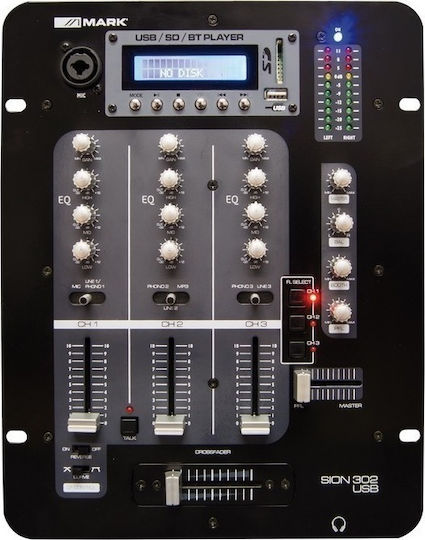 Mark SION 302 USB Combiner Analogic 3.0 Canale / 1 Intrare XLR și Bluetooth