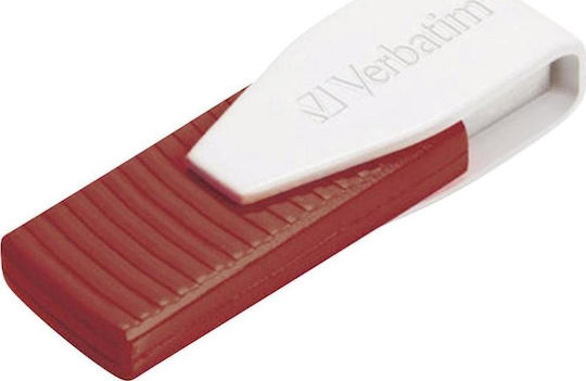 Verbatim Swivel 16GB USB 2.0 Stick Red