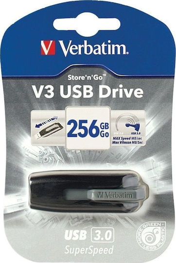 Verbatim Store 'n' Go V3 256GB USB 3.0 Stick Black